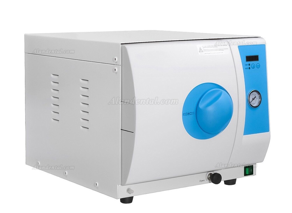 Dental 18L Autoclave Steam Sterilizer LED Display E118 Class N